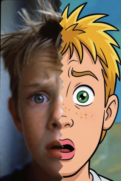 ילד אבוד מעודף אינפורמציה