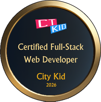 Officially Certified Web Developer